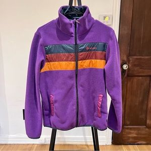 COTOPAXI Teca Fleece zip jacket purple M